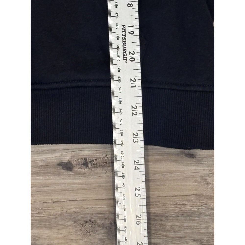Vans Barbed Floral pink and white flowers Floral Sleeve Hoodie Black Pullover M - Picture 13 of 15